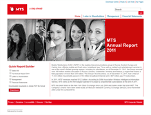Tablet Screenshot of annualreview2011.mtsgsm.com